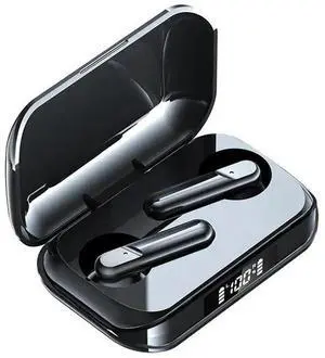 Wireless Bluetooth Earphone Headphones Outdoor Sport Headset 5.3 With Charging Bin Display Touch Control Earbuds for Music