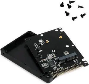 44PIN mSATA to 2.5" IDE HDD SSD mSATA to PATA Adapter Converter Card with Case 10*7*0.9cm 44PIN mSATA to 2.5" IDE HDD SSD mSATA to PATA Adapter Converter Card with Case 10*7*0.9cm