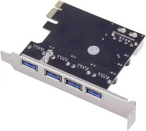 4Port PCI-E to USB 3.0 HUB PCI Express Expansion Card Adapter 5 Gbps Speed Top