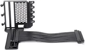 1Set GPU Adapter Cable Computer PCI-E X16 Vertical VGA Graphics Card Bracket LX9B