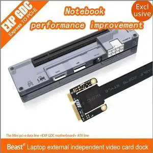 PCIe PCI-E PCI Laptop External Independent Video Card Dock Express Card Mini PCI-E Version For V8.0 EXP GDC
