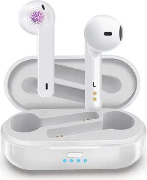 Wireless Earphones, Bluetooth In Ear Headphones Soicear Wireless Bluetooth 5.0 Earbuds Wireless Headphones With Mic/Touch Control/Charging Case