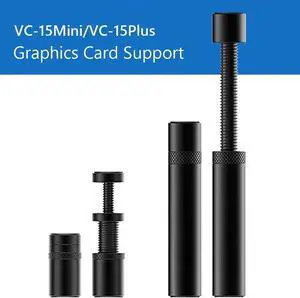 For TEUCER Graphics Card GPU Brace Support Adjustable Aluminum Alloy Video Card Sag Holder Bracket Magnetic Jack For PC Case