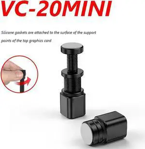 VC-20 MINI Telescopic Rotary Screw GPU Support Stand Bracket Jack Kit for ITX + MATX Platform Graphics Card VC-20 MINI Telescopic Rotary Screw GPU Support Stand Bracket Jack Kit for ITX + MATX Platform Graphics Card