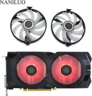 FDC10U12S9-C Cooler Fan Replace For XFX AMD Radeon RX 470 480 580 RX580 RX480 RX470 EDITION Crimson Graphics Card Cooling Fan