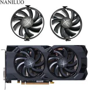 FDC10U12S9-C RX480 RX470 Cooler Fan Replace For XFX Radeon RX 480 470 470D RS Black Wolf Graphics Card Cooling Fan