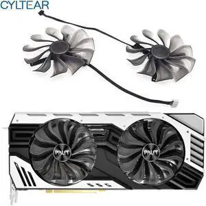 GAA8S2U FD10015H12S DC12V 0.55AMP 0.45AMP graphics card fan RTX2080 for Palit RTX 2060 2070 2080 Super JetStream Graphics