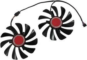 2pcs/Set 85MM/95mm Alternative FDC10U12S9-C CF1010U12S GPU Fan For XFX RX 580 RX590 HIS RX580 IceQ RX570 Graphics Card Cooling 2pcs/Set 85MM/95mm Alternative FDC10U12S9-C CF1010U12S GPU Fan For XFX RX 580 RX590 HIS RX580 IceQ RX570 Graphics Card Cooling