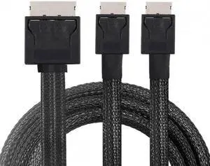 Aomoproing SF-054 OCuLink PCIe PCI-Express SFF-8611 8x 8-Lane to Dual SFF-8611 Oculink 4x SSD Data Active Cable 50cm Aomoproing SF-054 OCuLink PCIe PCI-Express SFF-8611 8x 8-Lane to Dual SFF-8611 Oculink 4x SSD Data Active Cable 50cm