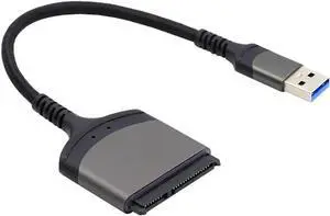 Aomoproing 5Gbps USB 3.0 Type-A to for 2.5" Hard Disk Driver SSD SATA 22 Pin Adapter Cable Aomoproing 5Gbps USB 3.0 Type-A to for 2.5" Hard Disk Driver SSD SATA 22 Pin Adapter Cable