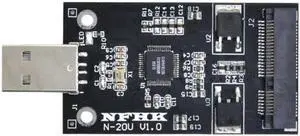 Aomoproing Mini PCI-E mSATA to USB 2.0 External SSD PCBA Conveter Adapter Pen Driver Card without Case Aomoproing Mini PCI-E mSATA to USB 2.0 External SSD PCBA Conveter Adapter Pen Driver Card without Case