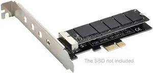 Aomoproing PCI Express PCI-E 1X to 12+16Pin 2013-2017 Mac Pro Air SSD Convert Card for A1493 A1502 A1465 A1466 Aomoproing PCI Express PCI-E 1X to 12+16Pin 2013-2017 Mac Pro Air SSD Convert Card for A1493 A1502 A1465 A1466