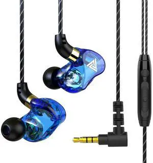Aomoproing QKZ/Tingsheng SK7 in-ear Stereo line Control Headphones, Monitoring Headphones, Mobile Phone Wired Headphones, Earplugs Dark blue microphone Aomoproing QKZ/Tingsheng SK7 in-ear Stereo line Control Headphones, Monitoring Headphones, Mobile Phone Wired Headphones, Earplugs Dark blue microphone