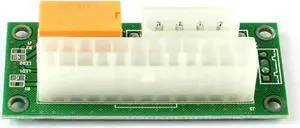 Aomoproing 2-Pack Add2psu ATX 24 Pin to Molex 4Pin Connector for 2 PSU Adapter Power Supply Sync Starter Extender Cable Card for BTC Miner Machine Aomoproing 2-Pack Add2psu ATX 24 Pin to Molex 4Pin Connector for 2 PSU Adapter Power Supply Sync Starter Extender Cable Card for BTC Miner Machine