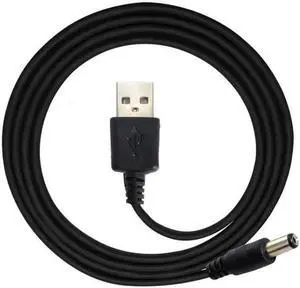 Aomoproing USB 2.0 A Type Male TO 5.5x2.1mm DC Power Plug Barrel Connector 5v Cable 100cm Aomoproing USB 2.0 A Type Male TO 5.5x2.1mm DC Power Plug Barrel Connector 5v Cable 100cm