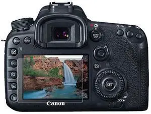 WISDUM ProOptic Glass Screen Protector for the 7D Mark II, 80D, 90D, T7I, 6D Mark II WISDUM ProOptic Glass Screen Protector for the 7D Mark II, 80D, 90D, T7I, 6D Mark II