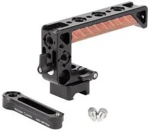 WISDUM Wooden Camera NATO Handle Plus V2 Kit, Includes NATO ARRI 70mm Rail and 1.67" Screw Channel WISDUM Wooden Camera NATO Handle Plus V2 Kit, Includes NATO ARRI 70mm Rail and 1.67" Screw Channel