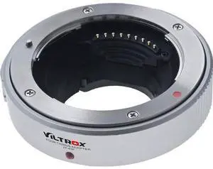 WISDUM Viltrox JY-43F Lens Mount Adapter for Four Thirds Mount Lens to Select Micro Four Thirds Mount Camera, White WISDUM Viltrox JY-43F Lens Mount Adapter for Four Thirds Mount Lens to Select Micro Four Thirds Mount Camera, White