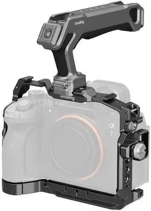 WISDUM SmallRig HawkLock Full Camera Cage Kit for Alpha 7 V /7R V/7 IV, Black WISDUM SmallRig HawkLock Full Camera Cage Kit for Alpha 7 V /7R V/7 IV, Black