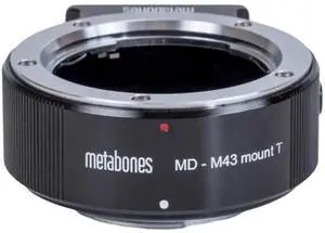 WISDUM Metabones Minolta MD Lens to Micro Four Thirds Camera T Adapter, Black WISDUM Metabones Minolta MD Lens to Micro Four Thirds Camera T Adapter, Black