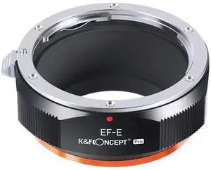 WISDUM K&F Concept KF M12105 High-precision Lens Adapter Ring, Matte Paint, Orange Secondary Oxide, EOS-NEX PRO WISDUM K&F Concept KF M12105 High-precision Lens Adapter Ring, Matte Paint, Orange Secondary Oxide, EOS-NEX PRO