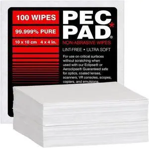 WISDUM Photographic Solutions Pec*Pad Photowipes for Photographic Emulsions, 100 Sheets 4x4" WISDUM Photographic Solutions Pec*Pad Photowipes for Photographic Emulsions, 100 Sheets 4x4"