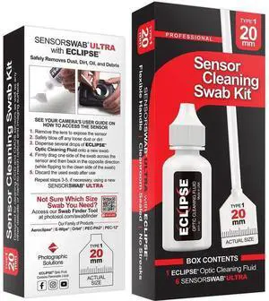 WISDUM Photographic Solutions 20mm Sensor Cleaning Swab Kit (Eclipse Solution) WISDUM Photographic Solutions 20mm Sensor Cleaning Swab Kit (Eclipse Solution)