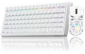 LEOBOG Hall Effect Keyboard and Mouse Combo, LEOBOG A80 RT Hall Effect Keyboard SC620 Wireless Mouse LEOBOG Hall Effect Keyboard and Mouse Combo, LEOBOG A80 RT Hall Effect Keyboard SC620 Wireless Mouse