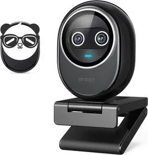 Piko+ (Piko Plus), Worlds 1st Dual-Camera AI-Powered 4K Webcam, 1/2.55'' Sony Sensor, 3 Mics&3 Sound Modes, Panda Magnetic Privacy Cover, USB C-C&C-A, Ideal for Livestreamers Piko+ (Piko Plus), Worlds 1st Dual-Camera AI-Powered 4K Webcam, 1/2.55'' Sony Sensor, 3 Mics&3 Sound Modes, Panda Magnetic Privacy Cover, USB C-C&C-A, Ideal for Livestreamers