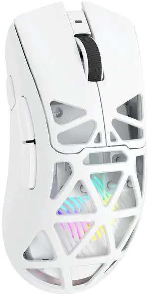 Aula SC620 Wireless Gaming Mouse, Tri-Mode 2.4GHz/USB-C/BT5.3 Computer Mouse with 12000 DPI, Programmable Macro Gamer Mouse with Rapid Fire Key, RGB Light White Gaming Mice for PC/Laptop/Mac Aula SC620 Wireless Gaming Mouse, Tri-Mode 2.4GHz/USB-C/BT5.3 Computer Mouse with 12000 DPI, Programmable Macro Gamer Mouse with Rapid Fire Key, RGB Light White Gaming Mice for PC/Laptop/Mac