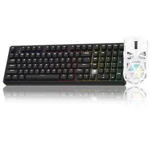 LEOBOG Wireless Keyboard and Mouse Combo, LEOBOG HI98C Pro Wireless Keyboard SC620 Wireless Mouse LEOBOG Wireless Keyboard and Mouse Combo, LEOBOG HI98C Pro Wireless Keyboard SC620 Wireless Mouse