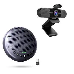 Luna Plus Kit Bluetooth USB Speakerphone + C960 Webcam Luna Plus Kit Bluetooth USB Speakerphone + C960 Webcam