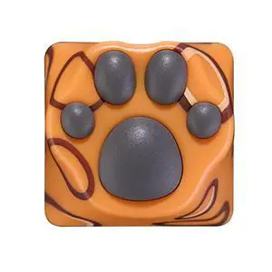 Cute Cat-Claws 3D Model OEM Profile Keyboard Keycaps for Cherry MX Switches Mechanical Gaming Keyboard - Catpaw ESC-Key Keycap (Leopard, 1pcs) Cute Cat-Claws 3D Model OEM Profile Keyboard Keycaps for Cherry MX Switches Mechanical Gaming Keyboard - Catpaw ESC-Key Keycap (Leopard, 1pcs)