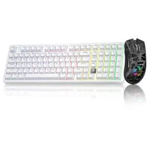 LEOBOG Wireless Keyboard and Mouse Combo, LEOBOG HI98C Pro Wireless Keyboard SC620 Wireless Mouse LEOBOG Wireless Keyboard and Mouse Combo, LEOBOG HI98C Pro Wireless Keyboard SC620 Wireless Mouse