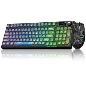 Aula Wireless Keyboard and Mouse Combo, Aula F98Pro Wireless Keyboard SC620 Wireless Mouse Aula Wireless Keyboard and Mouse Combo, Aula F98Pro Wireless Keyboard SC620 Wireless Mouse