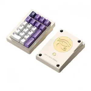 Stars21 Mechanical Number Pad,VIA/QMK Programmable Macro Numpad Aluminum CNC Gasket Hot Swappable Wireless Numeric Keypad BT5.0/2.4Ghz/USB-C RGB Gaming Keypad Kit for Laptop/PC (White4) Stars21 Mechanical Number Pad,VIA/QMK Programmable Macro Numpad Aluminum CNC Gasket Hot Swappable Wireless Numeric Keypad BT5.0/2.4Ghz/USB-C RGB Gaming Keypad Kit for Laptop/PC (White4)