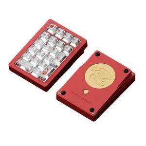 Stars21 Mechanical Number Pad,VIA/QMK Programmable Macro Numpad Aluminum CNC Gasket Hot Swappable Wireless Numeric Keypad BT5.0/2.4Ghz/USB-C RGB Gaming Keypad Kit for Laptop/PC (Red1) Stars21 Mechanical Number Pad,VIA/QMK Programmable Macro Numpad Aluminum CNC Gasket Hot Swappable Wireless Numeric Keypad BT5.0/2.4Ghz/USB-C RGB Gaming Keypad Kit for Laptop/PC (Red1)