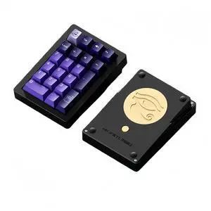 Stars21 Mechanical Number Pad,VIA/QMK Programmable Macro Numpad Aluminum CNC Gasket Hot Swappable Wireless Numeric Keypad BT5.0/2.4Ghz/USB-C RGB Gaming Keypad Kit for Laptop/PC (Black2) Stars21 Mechanical Number Pad,VIA/QMK Programmable Macro Numpad Aluminum CNC Gasket Hot Swappable Wireless Numeric Keypad BT5.0/2.4Ghz/USB-C RGB Gaming Keypad Kit for Laptop/PC (Black2)