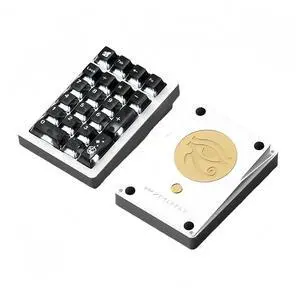 Stars21 Mechanical Number Pad,VIA/QMK Programmable Macro Numpad Aluminum CNC Gasket Hot Swappable Wireless Numeric Keypad BT5.0/2.4Ghz/USB-C RGB Gaming Keypad Kit for Laptop/PC (Silver3) Stars21 Mechanical Number Pad,VIA/QMK Programmable Macro Numpad Aluminum CNC Gasket Hot Swappable Wireless Numeric Keypad BT5.0/2.4Ghz/USB-C RGB Gaming Keypad Kit for Laptop/PC (Silver3)