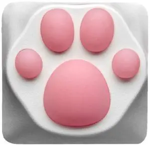 ZOMOPLUS Cute Keycaps,Novelty Cat-Claws Keycap 3D Model OEM Profile Keyboard Keycaps Squishy-Paws Custom Key Caps for Cherry MX Switches Mechanical Gaming Keyboard Catpaw Keycap(WhitePink1pcs) ZOMOPLUS Cute Keycaps,Novelty Cat-Claws Keycap 3D Model OEM Profile Keyboard Keycaps Squishy-Paws Custom Key Caps for Cherry MX Switches Mechanical Gaming Keyboard Catpaw Keycap(WhitePink1pcs)