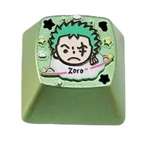 X ZOMOPLUS Custom Japanese Anime Keycaps,Artisan Metal ESC Key Caps for Cherry MX Switches Mechanical Gaming Keyboard Replacement, PC Gamer Gifts (Green) X ZOMOPLUS Custom Japanese Anime Keycaps,Artisan Metal ESC Key Caps for Cherry MX Switches Mechanical Gaming Keyboard Replacement, PC Gamer Gifts (Green)