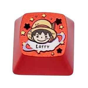 X ZOMOPLUS Custom Japanese Anime Keycaps,Artisan Metal ESC Key Caps for Cherry MX Switches Mechanical Gaming Keyboard Replacement, PC Gamer Gifts (Red) X ZOMOPLUS Custom Japanese Anime Keycaps,Artisan Metal ESC Key Caps for Cherry MX Switches Mechanical Gaming Keyboard Replacement, PC Gamer Gifts (Red)