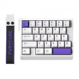 M30HE Rapid Trigger Gaming Keyboard,Hall Effect Magnetic Switch One Handed Hot Swap RGB Wired Mechanical Keyboard Adjustable Actuation 8K Hz Polling Rate Macro Keypad for E-Sports Gamer (White) M30HE Rapid Trigger Gaming Keyboard,Hall Effect Magnetic Switch One Handed Hot Swap RGB Wired Mechanical Keyboard Adjustable Actuation 8K Hz Polling Rate Macro Keypad for E-Sports Gamer (White)