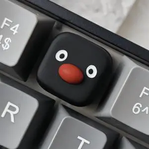 Cute Penguin Keycaps,Custom Artisan Resin Keycaps Kawaii Cartoon ESC Key Caps for Cherry MX Switches Mechanical Gaming Keyboard Replacement,PC Gamer Gifts (Head) Cute Penguin Keycaps,Custom Artisan Resin Keycaps Kawaii Cartoon ESC Key Caps for Cherry MX Switches Mechanical Gaming Keyboard Replacement,PC Gamer Gifts (Head)