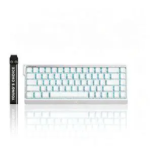 MCHOSE Ace 68 V2 Rapid Trigger Gaming Keyboard, 65% Hall Effect Magnetic Switch 0.001mm Adjustable Actuation 8K Polling Rate RGB Backlit Wired Mechanical Keyboard for PC Gamers (White) MCHOSE Ace 68 V2 Rapid Trigger Gaming Keyboard, 65% Hall Effect Magnetic Switch 0.001mm Adjustable Actuation 8K Polling Rate RGB Backlit Wired Mechanical Keyboard for PC Gamers (White)