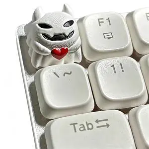 Halloween Keyboard Keycaps,Novelty ESC Keycaps Custom Artisan Resin Keycap Cherry MX Switches Mechanical Gaming Keyboard Personalized R4 Keys Replacement (Ghost) Halloween Keyboard Keycaps,Novelty ESC Keycaps Custom Artisan Resin Keycap Cherry MX Switches Mechanical Gaming Keyboard Personalized R4 Keys Replacement (Ghost)