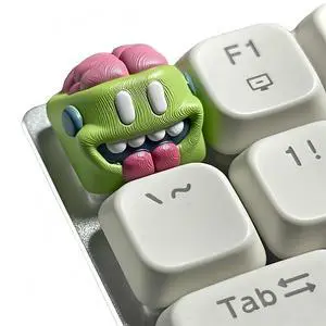 Halloween Keyboard Keycaps,Novelty ESC Keycaps Custom Artisan Resin Keycap Cherry MX Switches Mechanical Gaming Keyboard Personalized R4 Keys Replacement (Zombie) Halloween Keyboard Keycaps,Novelty ESC Keycaps Custom Artisan Resin Keycap Cherry MX Switches Mechanical Gaming Keyboard Personalized R4 Keys Replacement (Zombie)