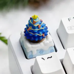 Christmas Keycaps,Custom ESC Keycap Artisan Resin Keycaps 3D Kawaii Cartoon ESC Key Caps for Cherry MX Switches Mechanical Gaming Keyboard DIY, PC Gamer Gifts (Christmas-Tree) Christmas Keycaps,Custom ESC Keycap Artisan Resin Keycaps 3D Kawaii Cartoon ESC Key Caps for Cherry MX Switches Mechanical Gaming Keyboard DIY, PC Gamer Gifts (Christmas-Tree)