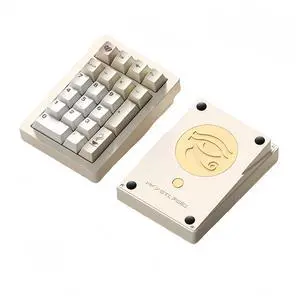 Stars21 Mechanical Number Pad,VIA/QMK Programmable Macro Numpad Aluminum CNC Gasket Hot Swappable Wireless Numeric Keypad BT5.0/2.4Ghz/USB-C RGB Gaming Keypad Kit for Laptop/PC (White3) Stars21 Mechanical Number Pad,VIA/QMK Programmable Macro Numpad Aluminum CNC Gasket Hot Swappable Wireless Numeric Keypad BT5.0/2.4Ghz/USB-C RGB Gaming Keypad Kit for Laptop/PC (White3)