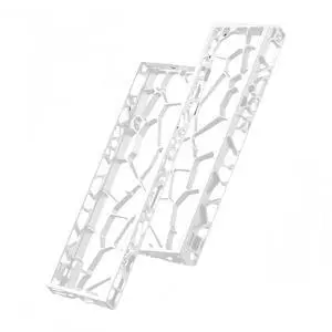 H60 Aluminum Keyboard Case,Hollow 60% Custom Mechanical Gaming Keyboard Housing Compatible with Wooting60HE/Win60/GH60/MAD60HE Keyboards 61Keys Barebones Keyboard Base for PC Gamer DIY (White) H60 Aluminum Keyboard Case,Hollow 60% Custom Mechanical Gaming Keyboard Housing Compatible with Wooting60HE/Win60/GH60/MAD60HE Keyboards 61Keys Barebones Keyboard Base for PC Gamer DIY (White)